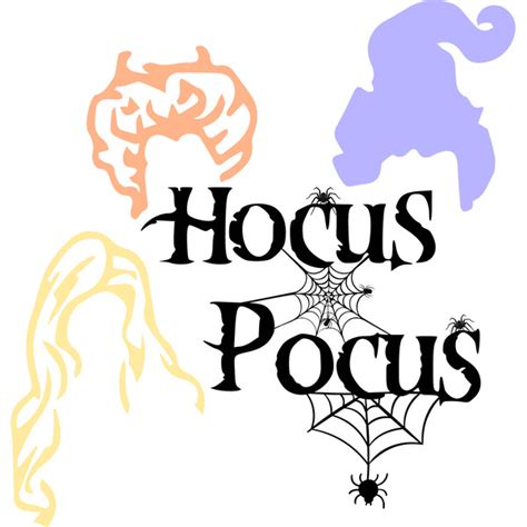 Hocus Pocus Hair Svg Spider Svg Sanderson Svg Sanderson S Inspire