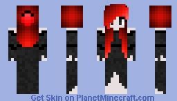 Vampire Girl Minecraft Skin