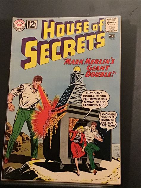 House Of Secrets Wow High Grade Mark Merlin Key Fn Vf