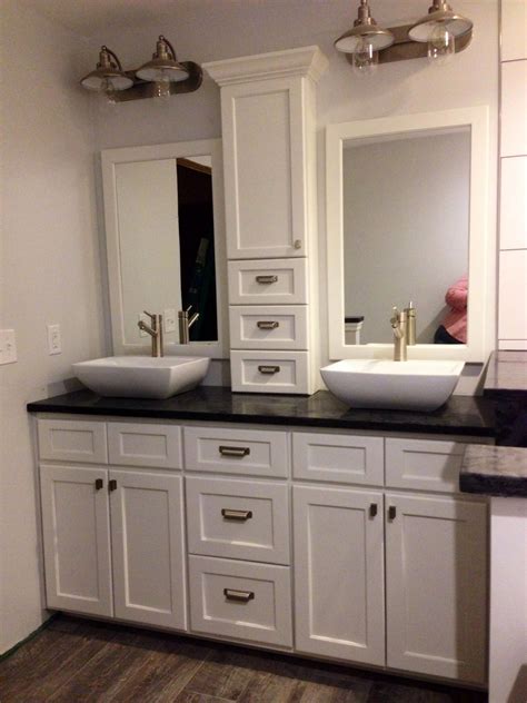 Double Bathroom Vanity Designs Ideas A Double Trough Sink Bathroom Vanity Has Actuall