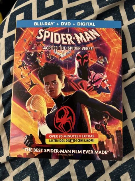 Spider Man Across The Spider Verse Bd Dvd Combo Digital Blu Ray Hot Sex Picture