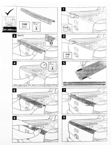 RGM Heckklappen Schutzleiste ABS schwarz für VW Amarok ab Baujahr 2010