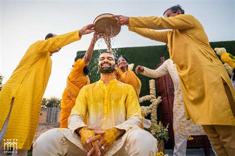 Haldi Celebration Indian Weddings