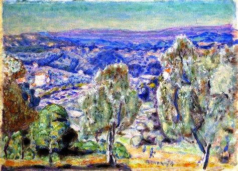 Le Cannet View From The Pink House Pierre Bonnard 1926 Pierre