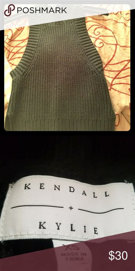 Kendall And Kylie Sweater Top Knitted Kendall And Kylie Collection