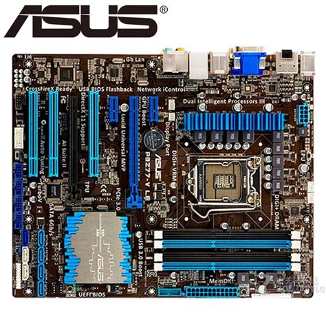 Asus P8Z77 V LE Desktop Motherboard Z77 Socket LGA 1155 i3 i5 i7 DDR3 32G ATX UEFI BIOS Original ...