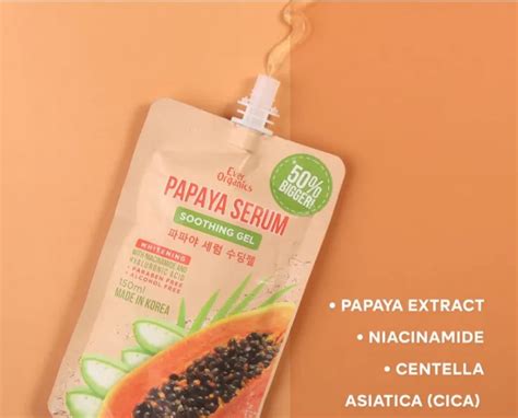 Ever Organics Serum Soothing Gel Papaya Lazada Ph