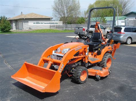 Kubota Bx Dlb Tractor Loader Backhoe Lawn Mower X Hours