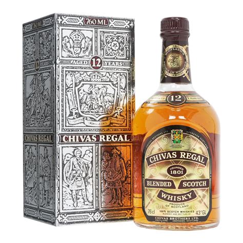 Chivas Regal 12 Year Old 760ml Whisky From The Whisky World UK