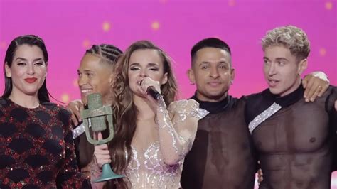 La intensa reacción de Melody al ganar el Benidorm Fest con promesa