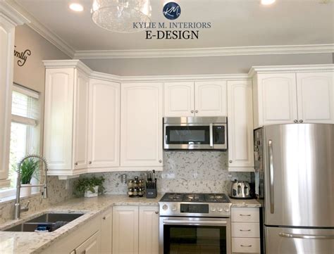 97 Impressive White Dove Kitchen Cabinet With Edgecomb Grey Wall You