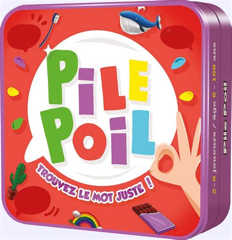 Pile Poil Jeu De Soci T Chez Jeux De Nim