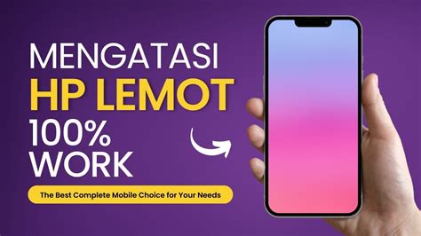 CARA MENGATASI HP LEMOT TANPA APLIKASI TAMBAHAN YouTube