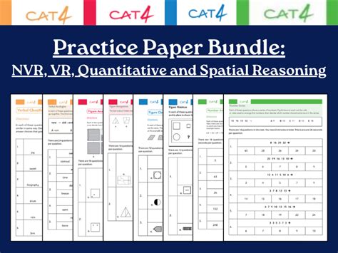 Cat Complete Practice Paper Bundle Non Verbal Verbal Quantatitive