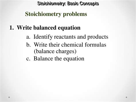 Chapter 12 Stoichiometry Ppt Download