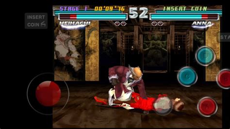 Tekken Tag Tournament Arcade Heihachi Tackle On Anna Ryona YouTube