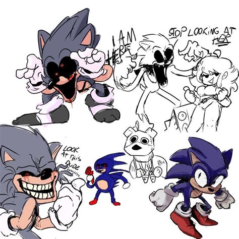 Pin On Fandom Sonic Vs Sonic Exe