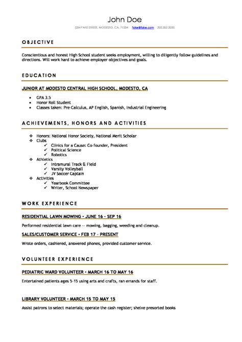 25 Best Cv And Résumé Examples For 2024 All Levels And Types