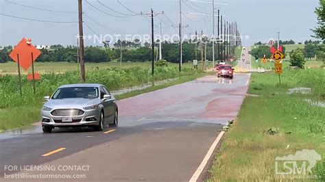 06 09 19 Edmond Ok Severe Flash Flooding In Nw Edmond Youtube