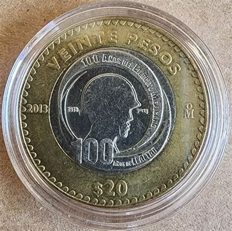 Moneda Pesos Conmemorativa A Os Del Ejercito Mexicano En Venta