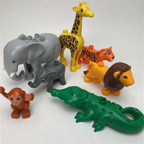 Yahooオークション 中古 レゴデュプロレゴ Lego Duplo 動物19体セット