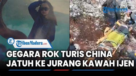 KRONOLOGI Gegara Rok Wisatawan China Jatuh Ke Jurang Saat Berfoto Di