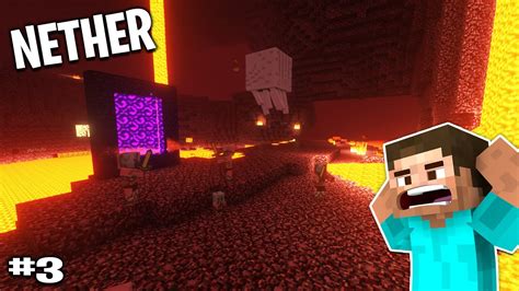 Entering Nether In Minecraft Smp For The First Time Youtube