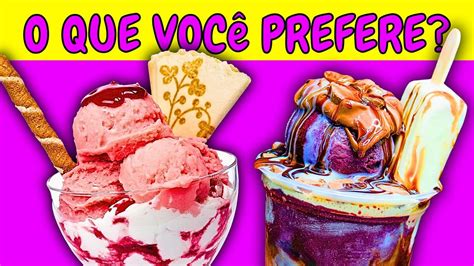 Qual Voc Prefere Para Se Refrescar Jogo Das Escolhas Especial De