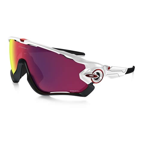 Oakley Jawbreaker Men S Sunglasses Polished White Prizm Road Uk