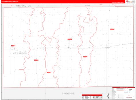 Maps of Kit Carson County Colorado - marketmaps.com