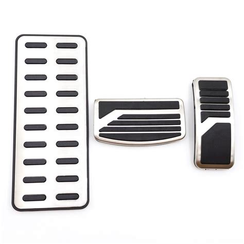 Stainless Steel Car Pedal Pad Cover AT MT Pedals For Mitsubishi ASX