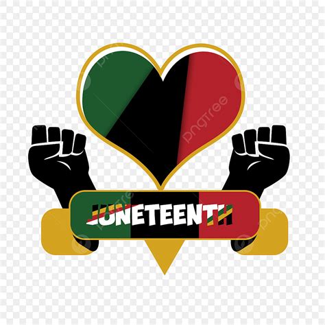 Juneteenth PNG Vetor Herança Junho Imagem PNG e PSD Para Download