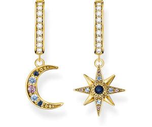 Thomas Sabo Creolen Royalty Stern Mond Gold Ab