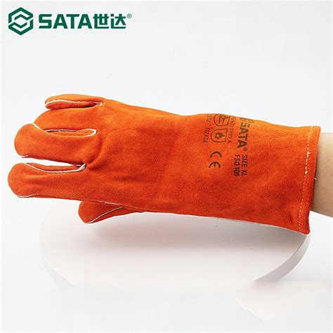 Sata Ppe Apex Tool Group Cow Leather Long Cuff Wear And Fire