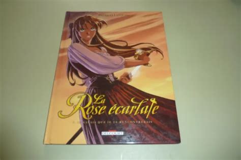 BD SUPERBE Dédicace PLEINE PAGE de LYFOUNG Patricia LA ROSE ECARLATE