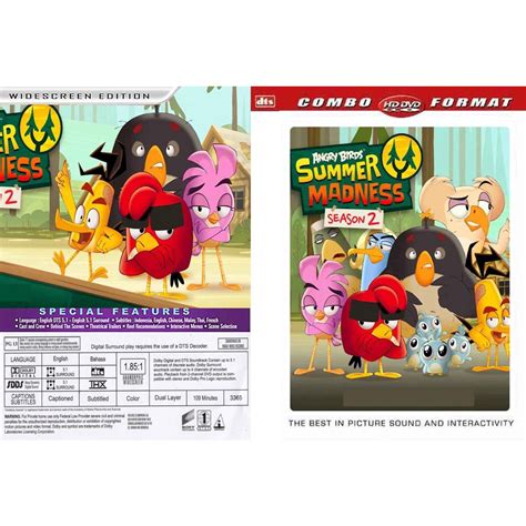 Jual Kaset Dvd Angry Birds Summer Madness S2 2022 Shopee Indonesia