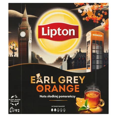 Lipton Earl Grey Herbata Czarna Z Pomara Cz Allegro Pl