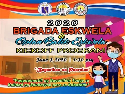 2020 Brigada Eskwela And Oplan Balik Eskwela Kickoff Program Dumolog