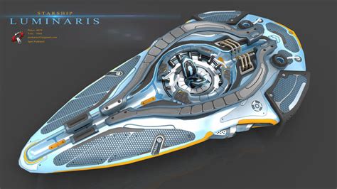 Luminaris Starship 3D model | CGTrader