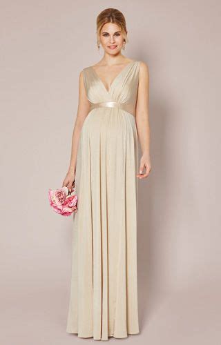 Anastasia Maternity Gown Gold Dust Maternity Wedding Dresses