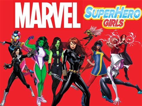 Marvel Superhero Girls by AwesomeGameDude10 on DeviantArt