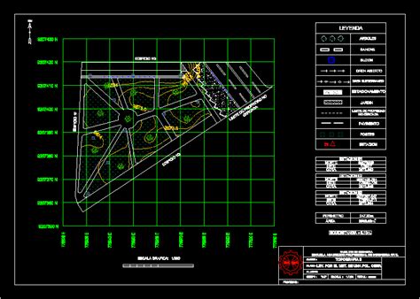 Planos De Poligonal Cerrada En Dwg Autocad Topografía Varios En