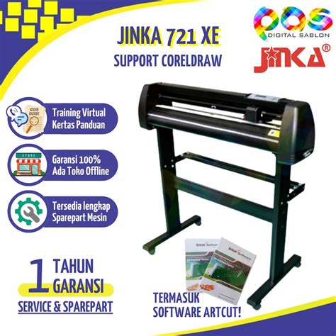 Jual Mesin Cutting Sticker Jinka Biasa Xe Jk Ukuran Cm