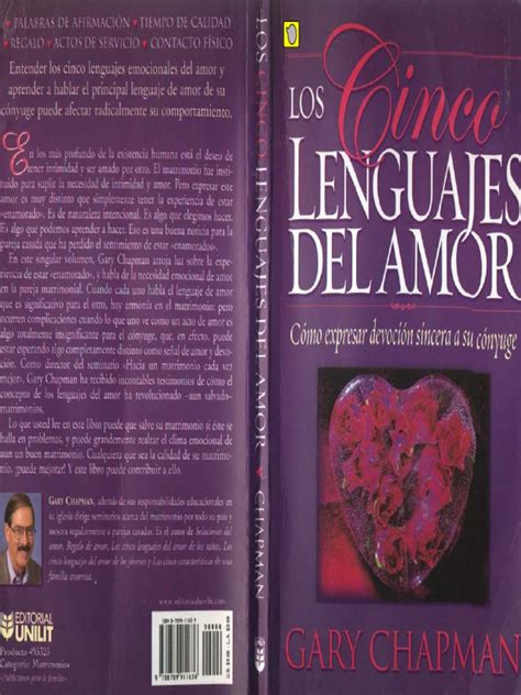 Los 5 Lenguajes Del Amor Gary Chapman Pdf Pdf