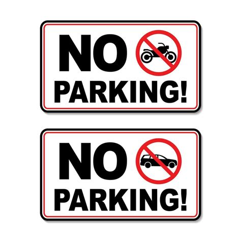 no parking sign vector illustration 26260641 Vector Art at Vecteezy