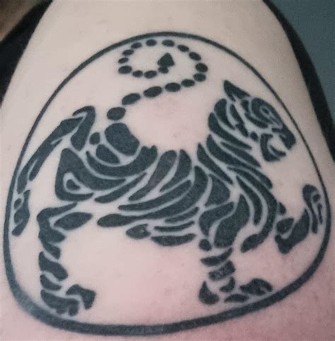 Shotokan Karate Tiger done by Luke, True Electric Tattoo, Dublin ...