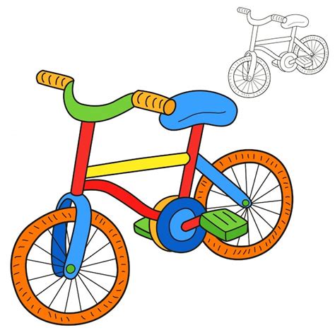 Imagen Bicicleta Para Colorear Atelier Yuwa Ciao Jp