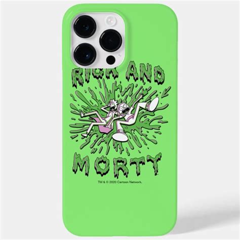 Rick And Morty Falling Into Acid Vat Phone Case - Rick and Morty Shop