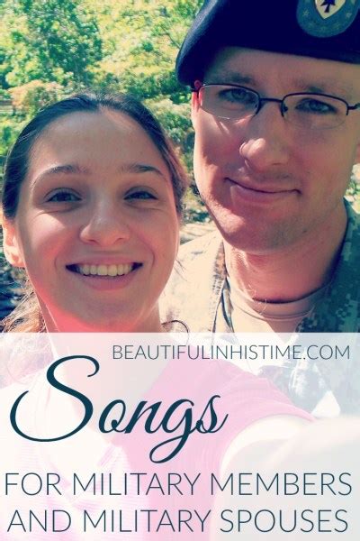 Songs for Military Members and Military Wives