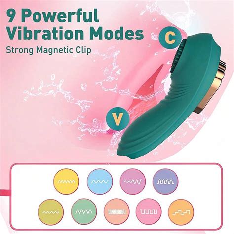 Panty Style Remote Control Vibrator With Magnetic Clip Female Sex Toys